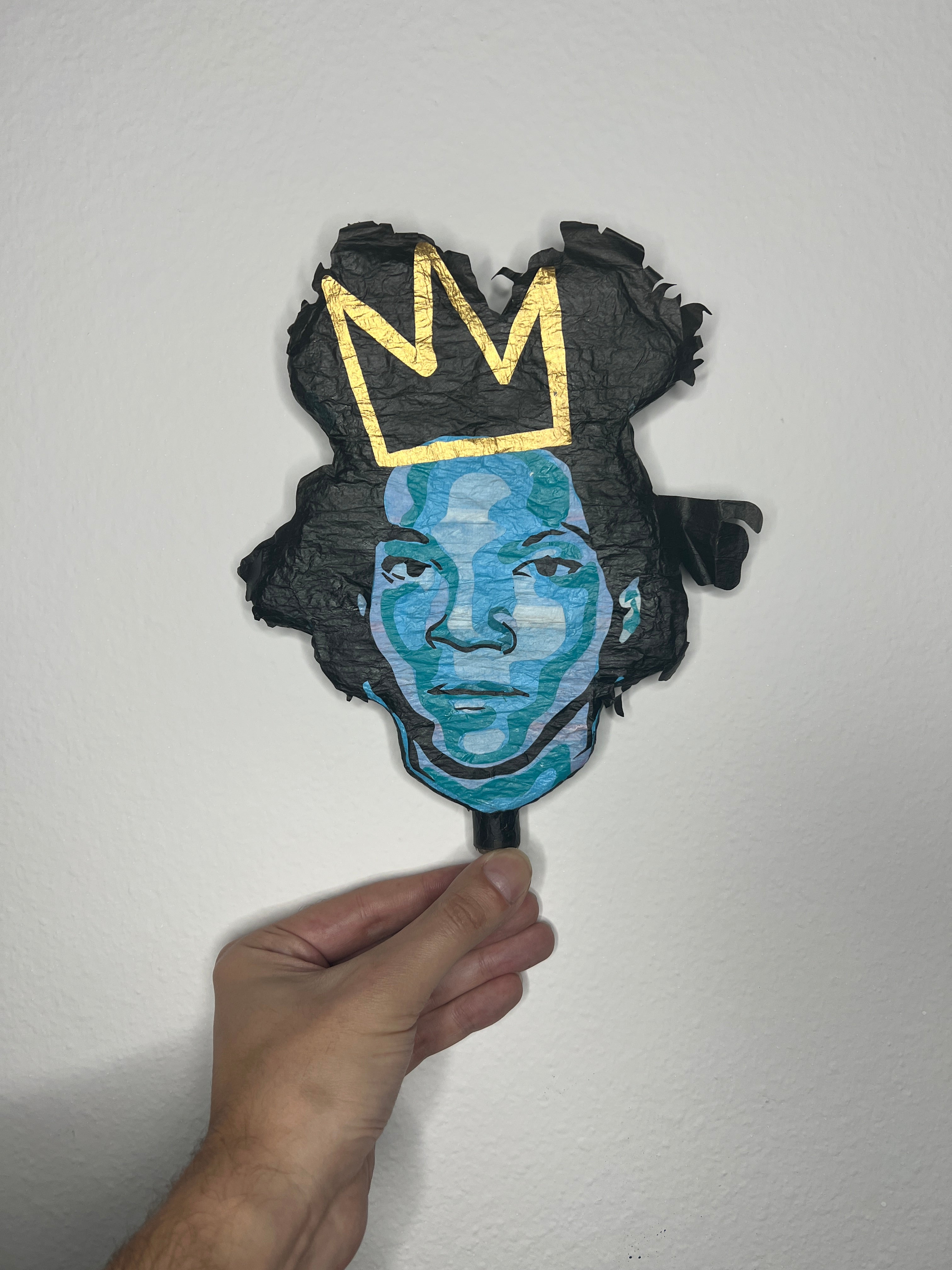 JM = MJ (Smokeable Portrait and Canvas Holder)
